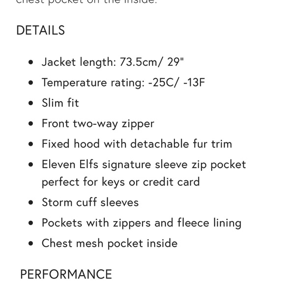 Eleven Elfs Down Coat XL Beautiful Taupe & Cream - Picture 13 of 13